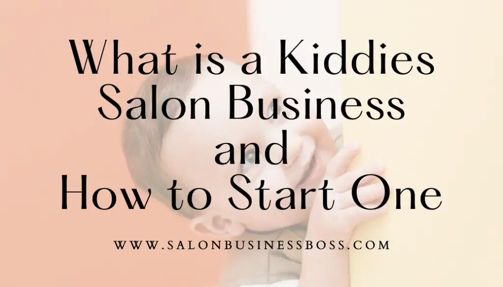 business plan for kiddies salon