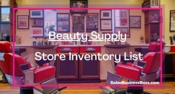 Beauty Supply Store Inventory List