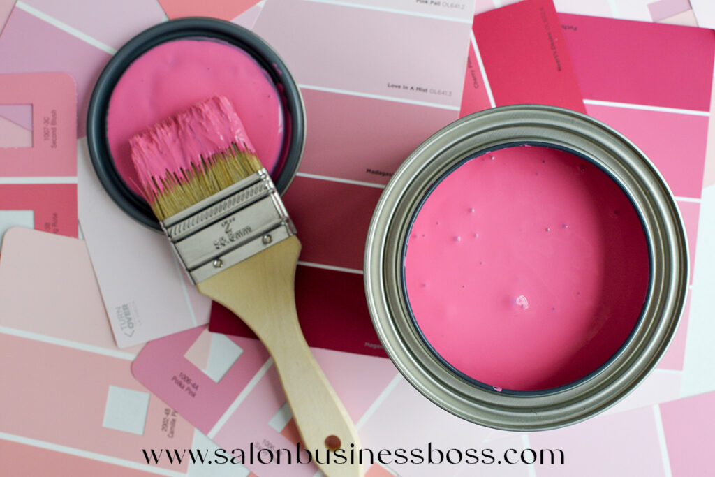 Six Most Relaxing Paint Colors for a Salon