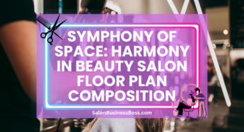 Symphony of Space: Harmony in Beauty Salon Floor Plan Composition