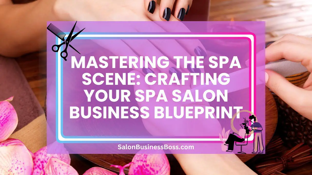 Mastering the Spa Scene: Crafting Your Spa Salon Business Blueprint