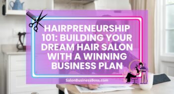 Hairpreneurship 101: Building Your Dream Hair Salon with a Winning Business Plan
